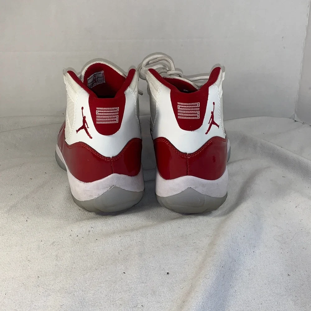 Men’s Air Jordan 11 Cherry Red Sneakers